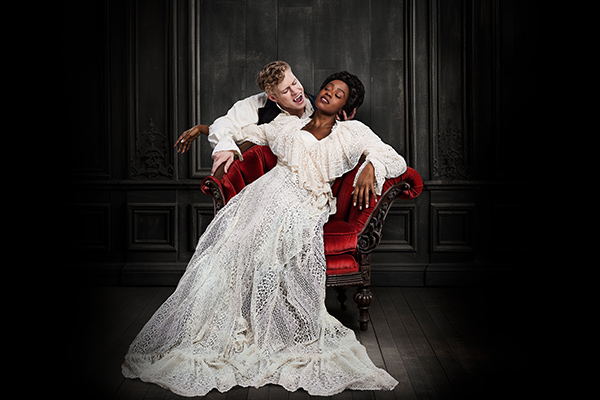 James Daly and Jordan Boatman in DRACULA, A COMEDY OF TERRORS